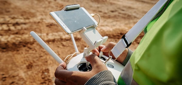 Flying drones in Australian mine sites, collecting data of many types